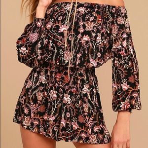 Free people long sleeved romper